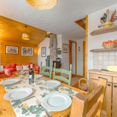 Alpine Duplex W/ Balcony & Fireplace - Happy 公寓 霞慕尼